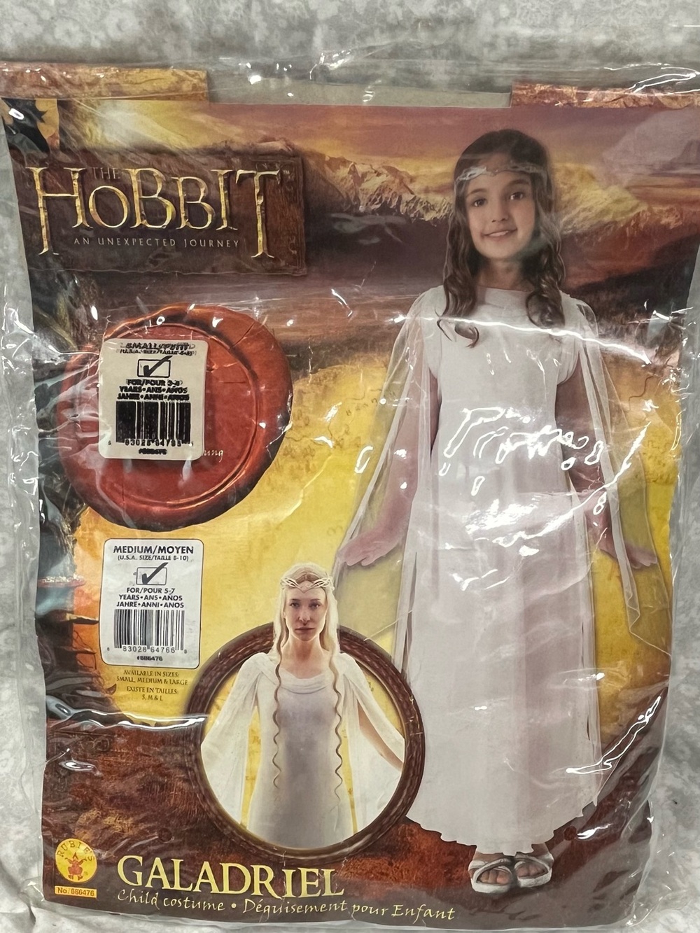 NEW- Hobbit Galadriel Costume